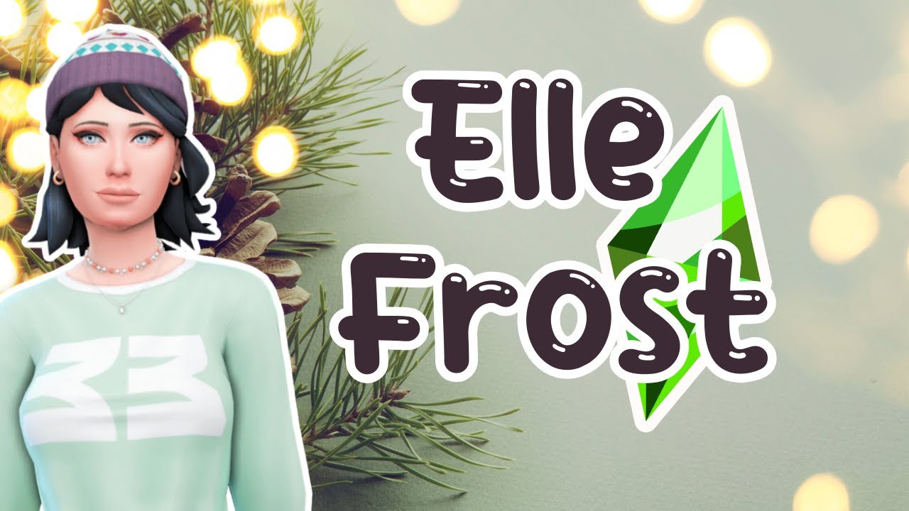 Frost Dating Sim 👗Create A Sim 🎄Elle Frost🎄 - YouTube