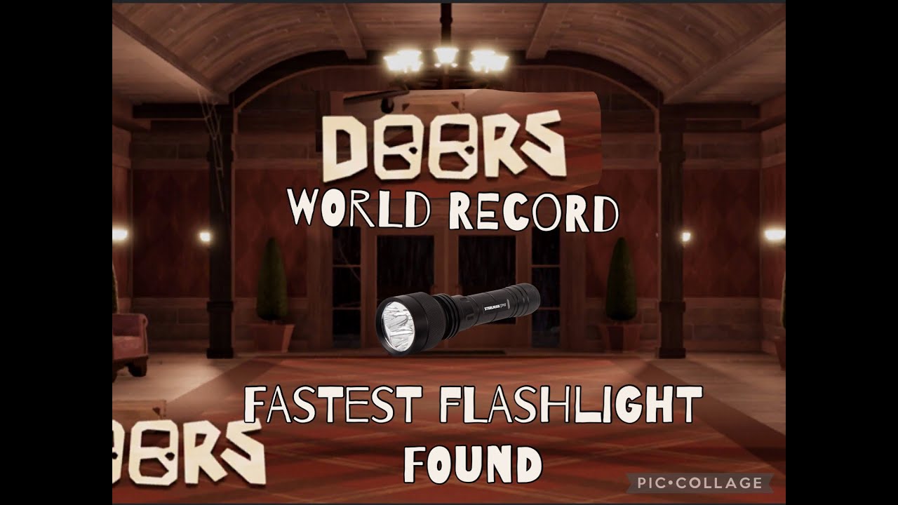 flashlight door 2 (DOORS worldRecord) YouTube