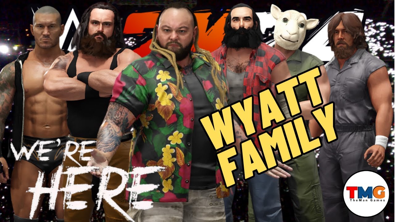 WWE 2K24 : How To Get The Wyatt Family - YouTube