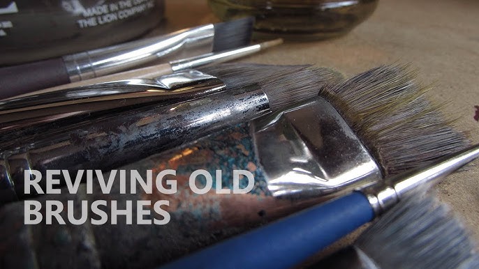 How to Clean Oil Paint Brushes without Toxic Solvents - ARTiculations