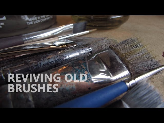 Why Cleaning Your Brushes is a Waste of Time - Oil Painting Advice 