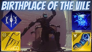 Solo GM Birthplace of the Vile- Stasis Warlock