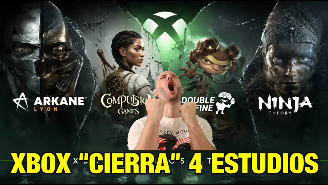 ¡XBOX "CIERRA" NINJA THEORY, COMPULSION GAMES , DOUBLE FINE Y ARKANE! - Sasel - Microsoft episode artwork