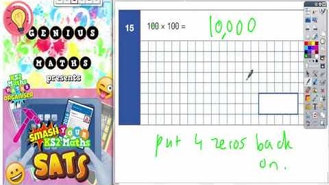 Sample SATs Paper 1 Arithmetic Q15