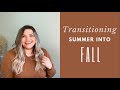 Transitional Summer Wardrobe For Fall | Plus Size Fashion | Capsule Wardrobe | Fall/ Autumn Style