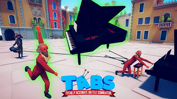 🎹Piano Teacher vs EVERY FACTION 1v1 - Totally Accurate Battle Simulator TABS Mod Egypt Update