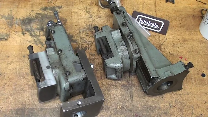 Make Atlas Lathe Milling Attachment pt5 Tips #454 tubalcain