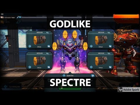 War Robots - Spectre Orkan - Godlike