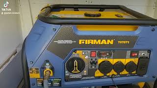 Review of the Firman Tri-Fuel Generator.