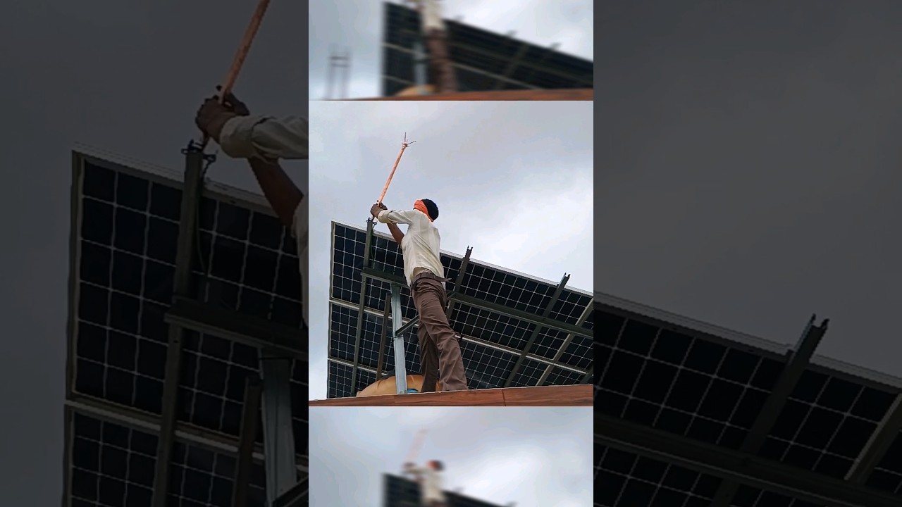 Copper Earthing | Solar Panel Earthing |  House earthing | 3kw Solar system | Adani topcon