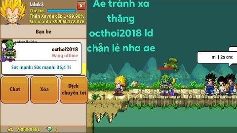 Ngọc Rồng Online | octhoi2018 lừa đảo chơi chẵn lẻ nha ae mong ae sv3 tránh xa