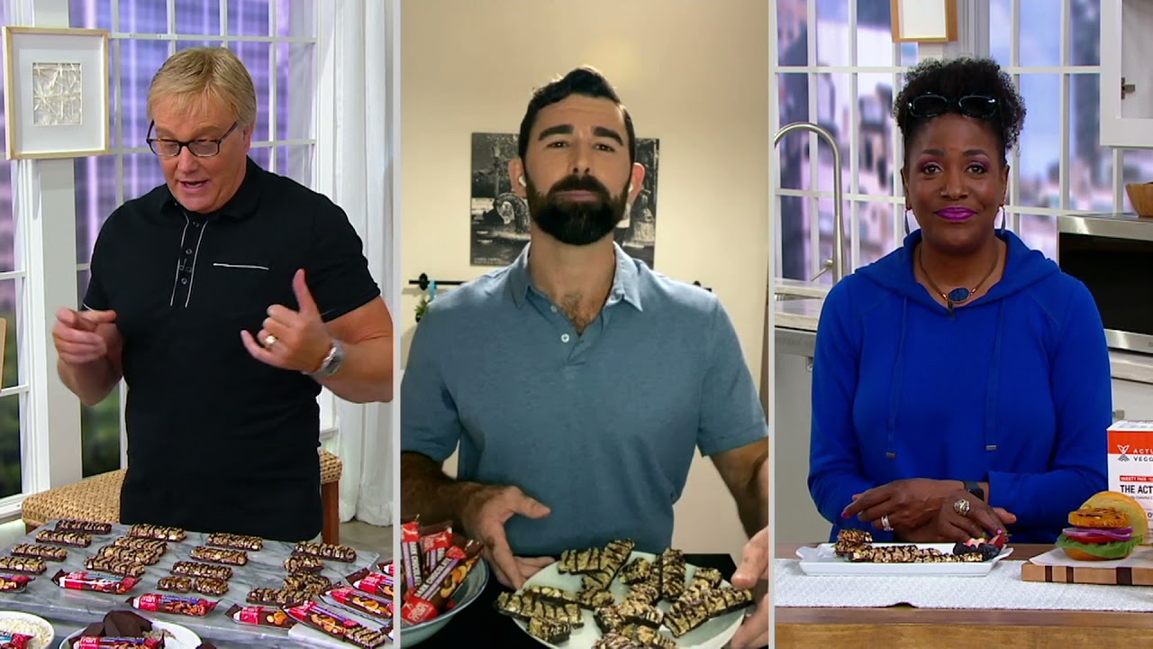 Caveman Foods (20) 1.41oz Chocolate and Nut Nutrition Bars on QVC