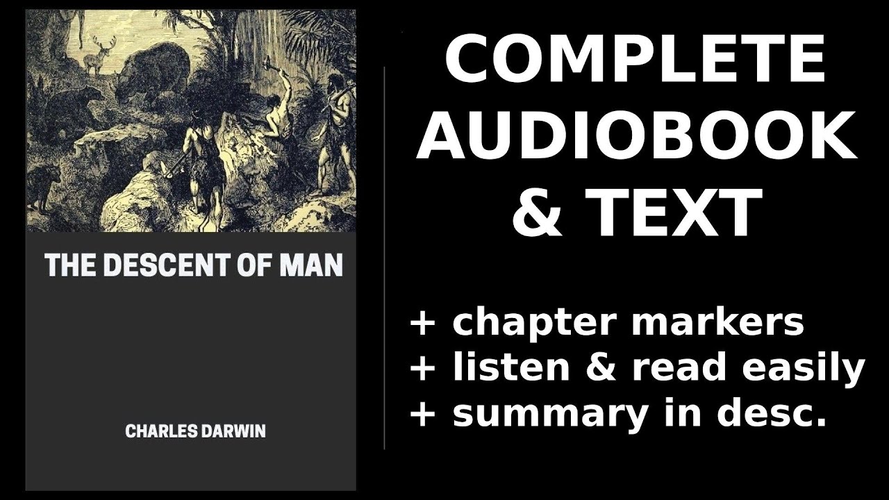The Descent Of Man (1/3) ❤️ By Charles Darwin. FULL Audiobook