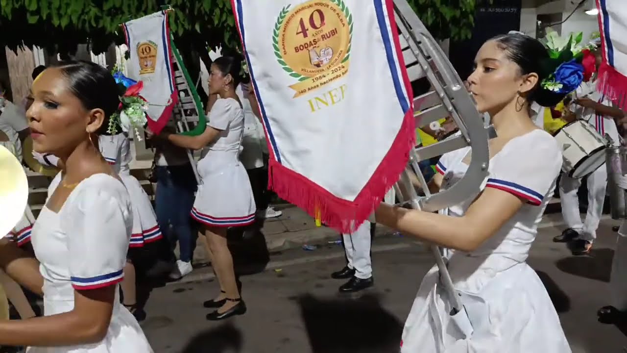 Desfile Festival Cuna de acordeones- Versión 46🪗- Parte 2 - Banda Cívica Roque de Alba