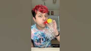 Blowing bubbles using this new invention! 🥳🫧 #bubble #project