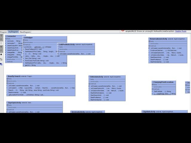 java - Login and register sequence diagram for android application