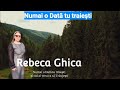 Rebeca Ghica -Numai O Dată Tu Trăiești COVER