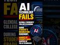Ai Technology fails to call out hundreds of Student-s names during college graduation.
