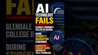 Ai Technology fails to call out hundreds of Student-s names during college graduation.