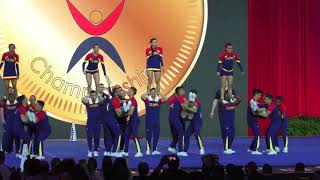 COLOMBIA Coed Elite semis at ICU WORLDS 2018