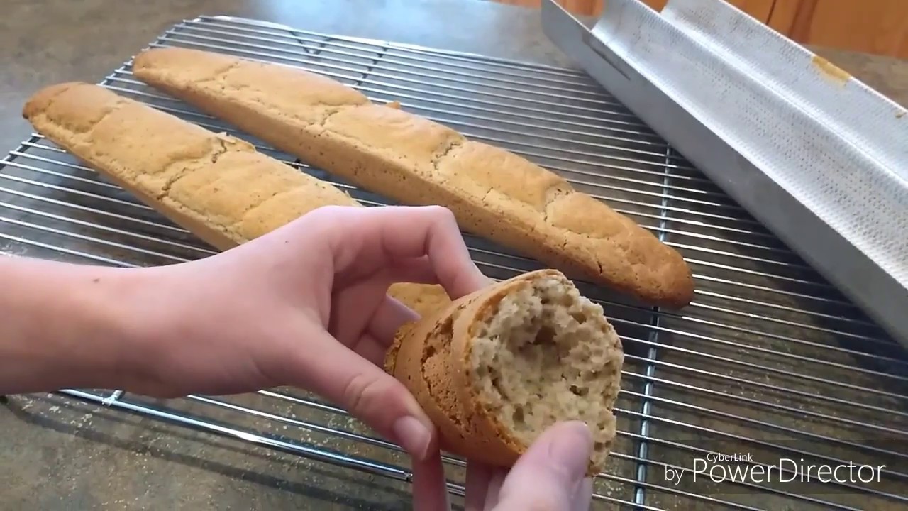 FRENCH BREAD glutenfree, gum free French bread! YouTube
