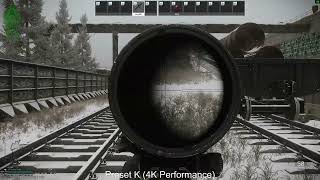 Famous Escape from Tarkov (DLSS 4.5 - Preset K, M comparison) Wealth