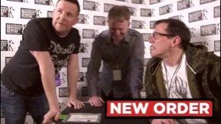 Backstage with New Order