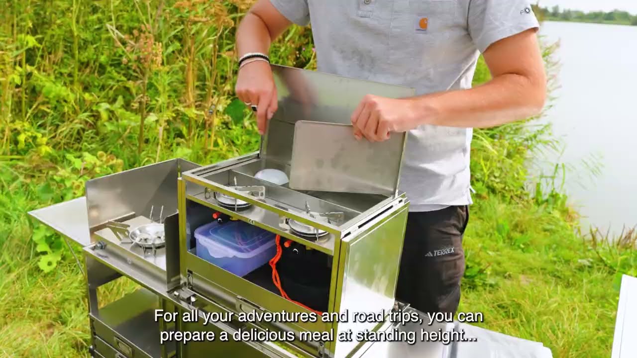 Dare to be Different Chuckbox XL🍴Coert presents the DTBD luxurious Camping kitchen