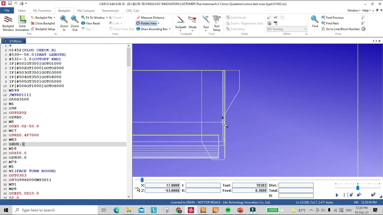 3 1 Cimco Edit Training Blackplot