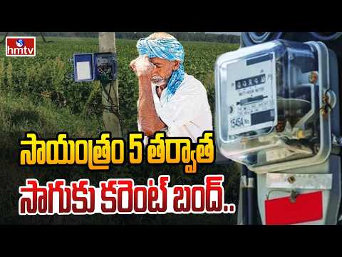 TO THE POINT : సాయంత్రం 5 తర్వాత సాగుకు కరెంట్ బంద్.. | hmtv