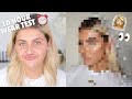 GLAM BRIDAL MAKEUP - TESTING MAKEUP FOR MY WEDDING DAY | JAMIE GENEVIEVE