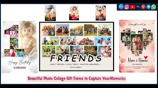 Beautiful Photo Collage Gift Frame to Capture Your Memories Free Download screenshot 3
