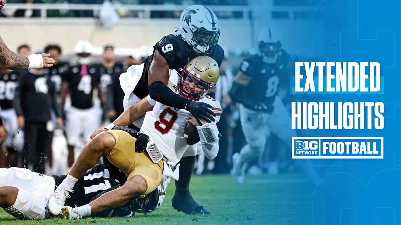 Boston College at Michigan State | Extended Highlights | Michigan State Football | 09/06/25