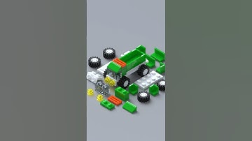 LEGO Garbage Truck #lego #legotutorial  #legomoc #truck