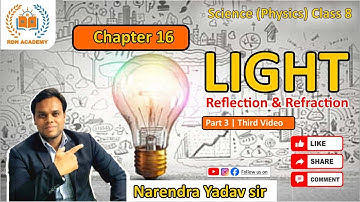 Light - Reflection & Refraction | Class 10th Science | Chapter 9 | 3rd Video