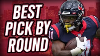 The Best Pick in Every Round: 2023 Fantasy Football Advice