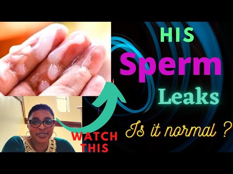 Causes And Solutions Of Sperm Leakage In Men. - YouTube