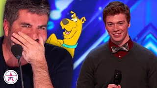 Voice Impressionist Who Sounds EXACTLY Like Simon Cowell! Resimi