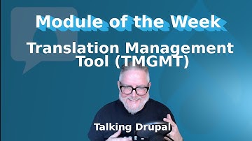 Drupal Module: Translation Management Tool (TMGMT)
