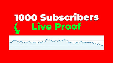 How to Get First 1000 Subscribers on YouTube (🔴LIVE PROOF)
