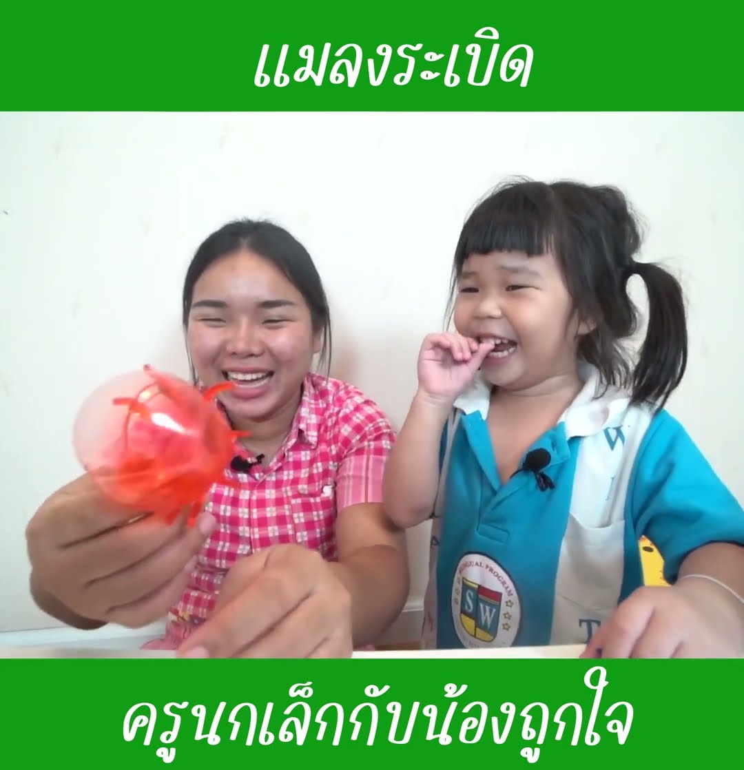 แมลงระเบิด | น้องถูกใจ