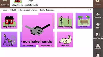 Corona social distancing Social Story