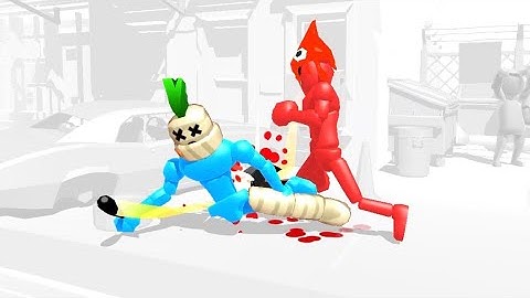 Stickman Ragdoll Fighter - All Levels Gameplay Android, iOS