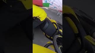 Tour de France 2016: 1km banner crashes into Adam Yates #shorts Tour de France 2016: 1km banner crashes into Adam Yates #shorts