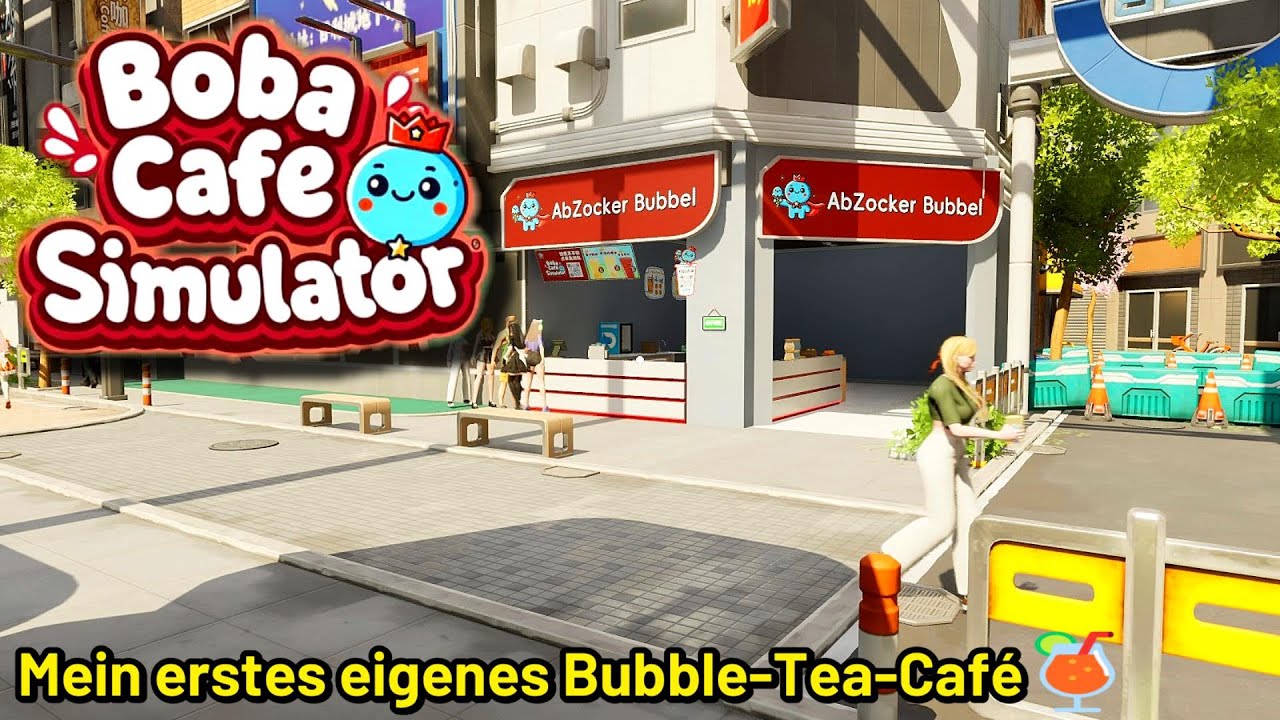 Boba Café Simulator🧋Mein erstes Café & die ersten Kunden! 