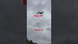 2 A380’s and a Boeing 747 to person international airport #planes