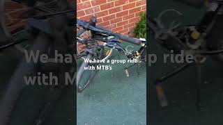 Group ride with MTB