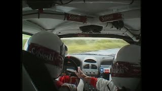 58. Rajd Polski 2001 / Hołowczyc - Wisławski / Peugeot 206 WRC.