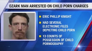 Ozark man arrested on child porn charges - YouTube