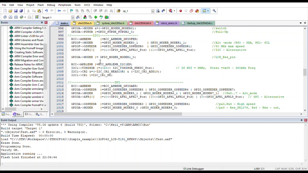 LoRa SX1276 (RFM95) - пишем простой пример на Си.